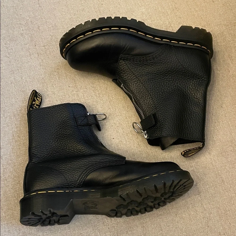 Dr Martens 1460 Front Zip Boots